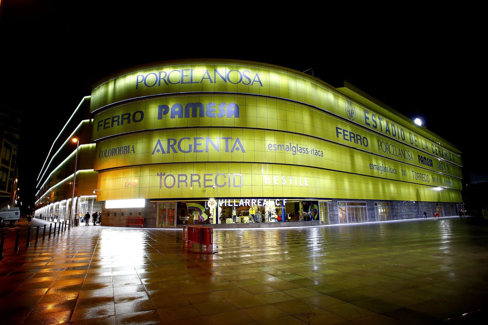 Estadio de la Cerámica, donde el Villarreal ejerce de local.