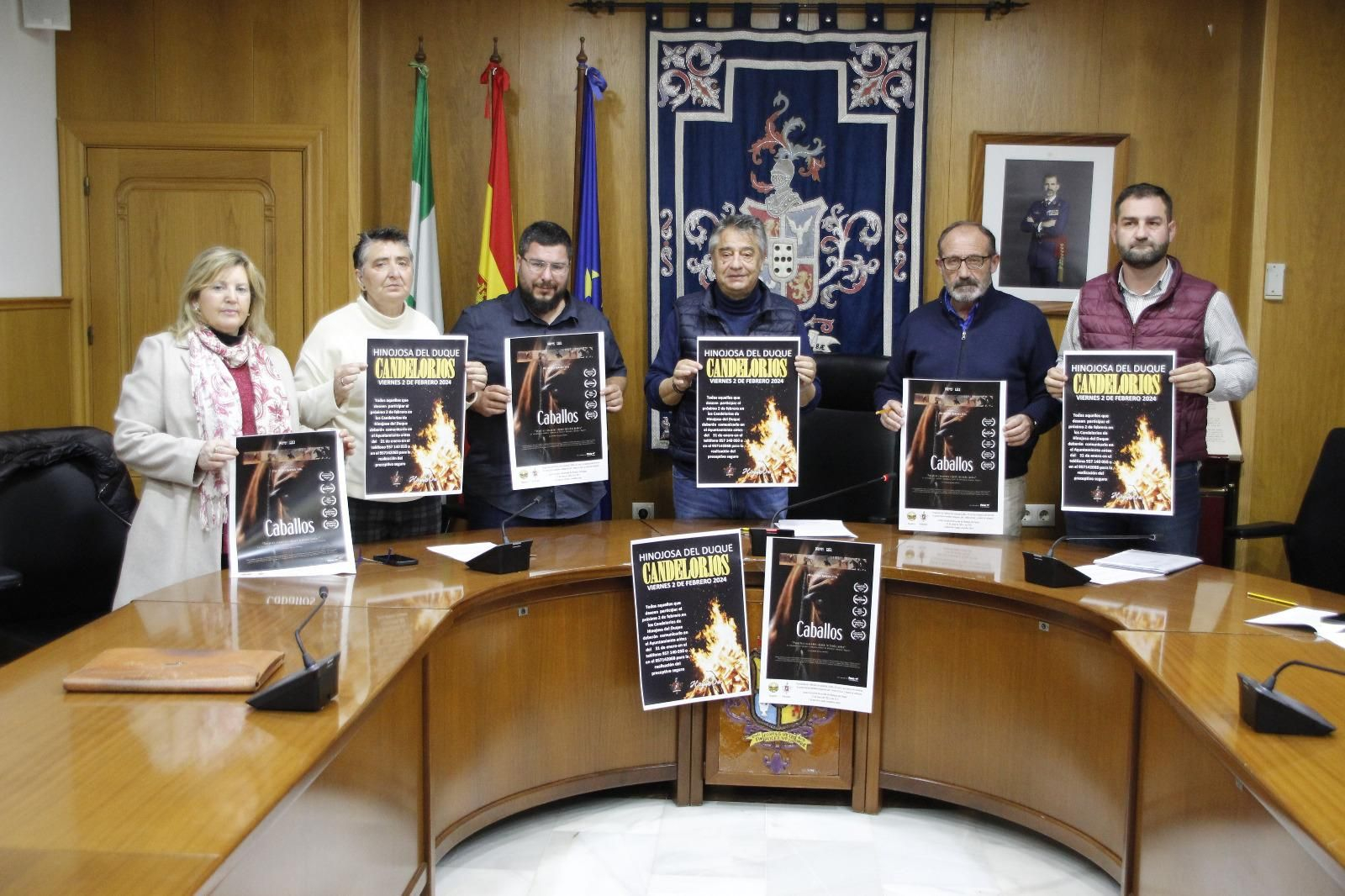 Presentación de los Candelorios de Hinojosa del Duque.