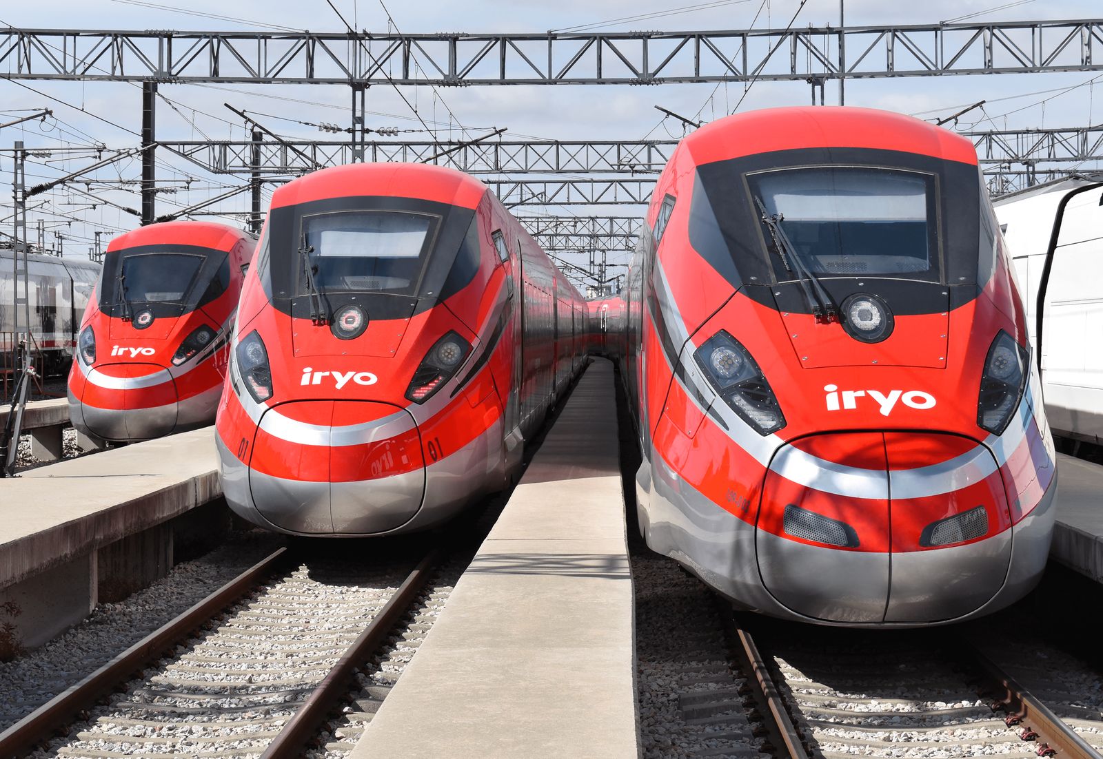 Trenes de Iryo.