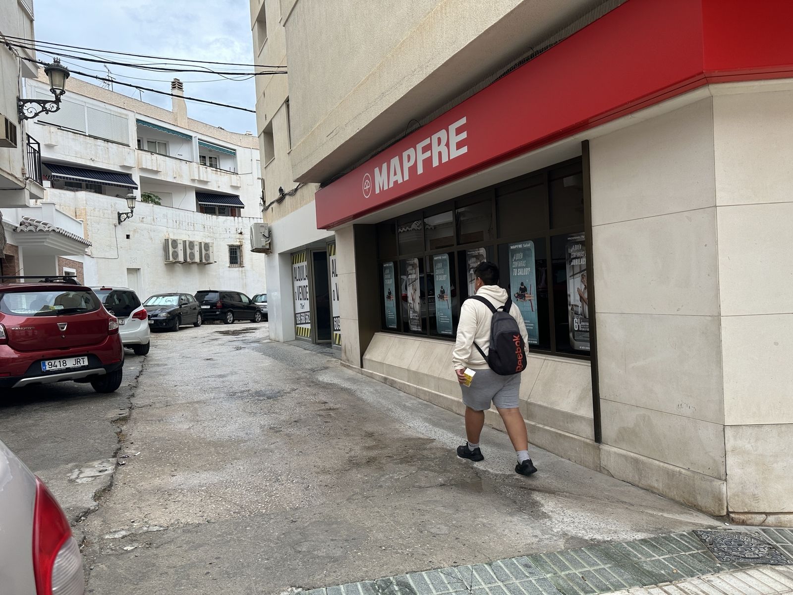 La calle Horizonte en Nerja