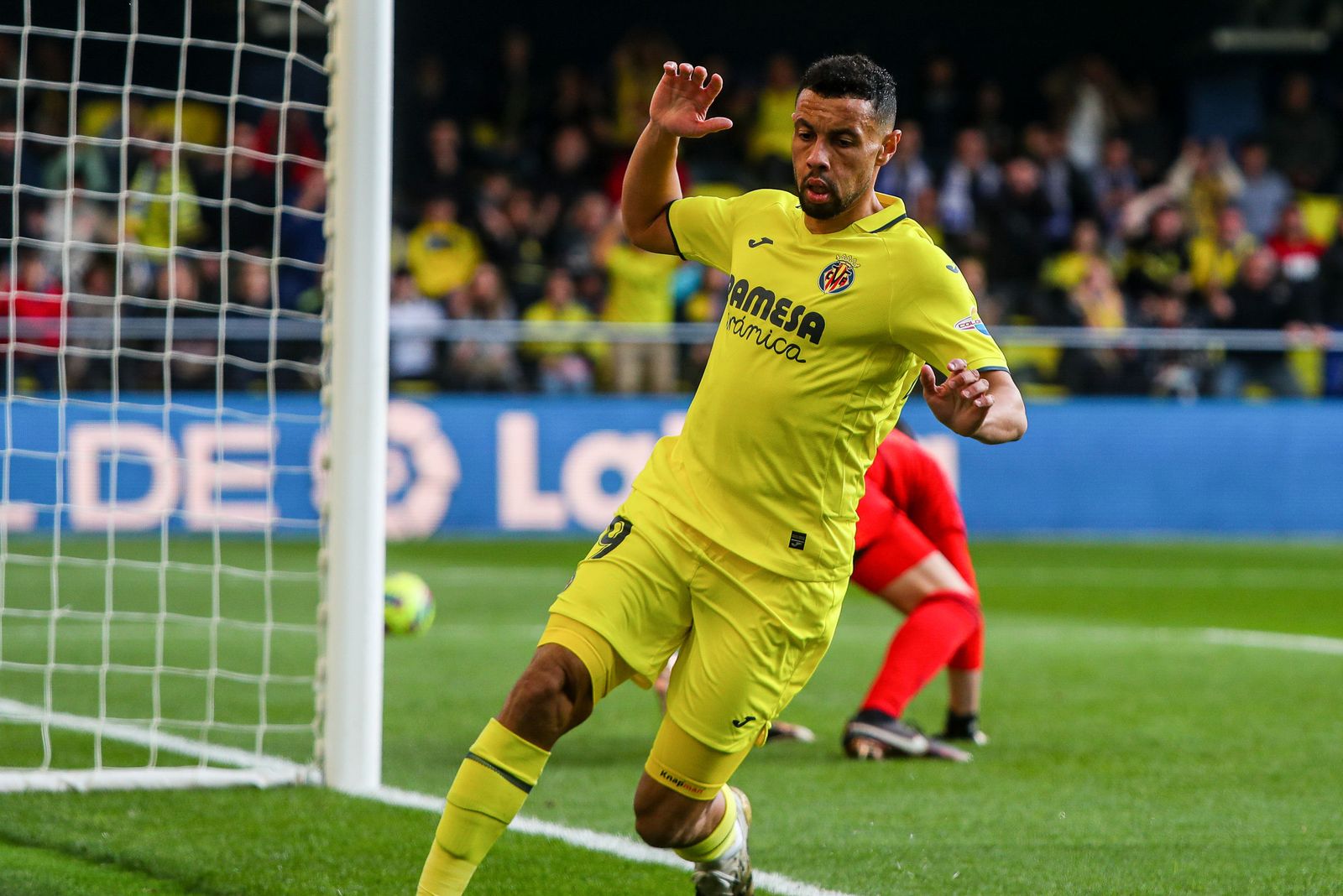 Coquelin en un partido del Villarreal.