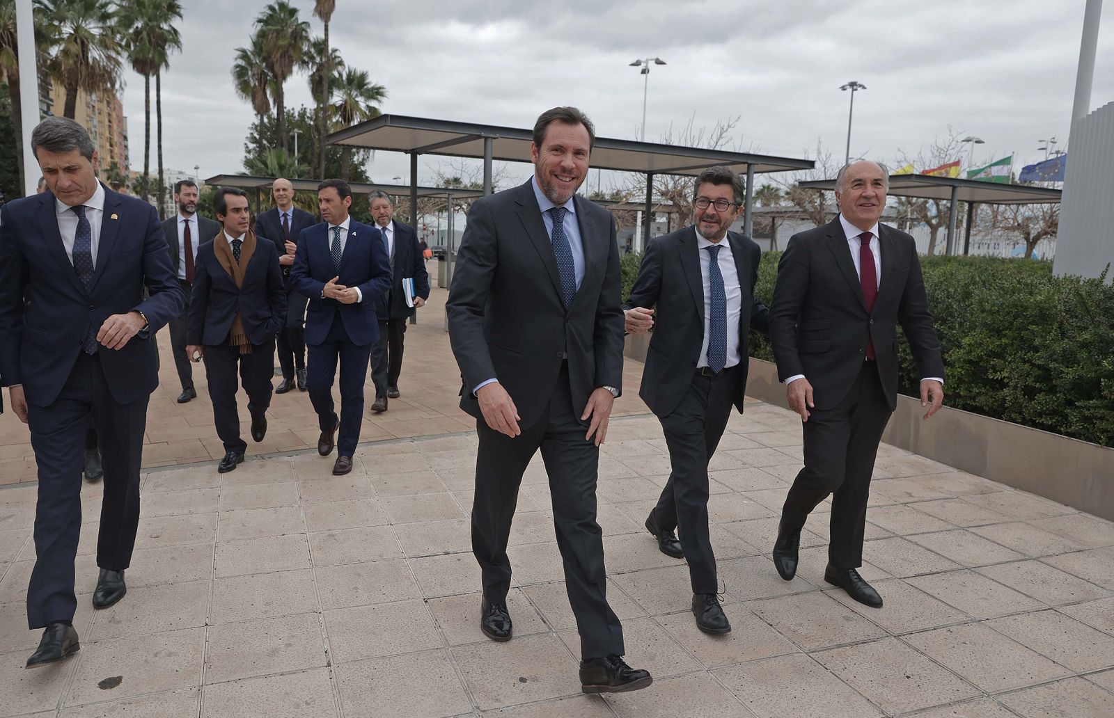 Fotos de la jornada de trabajo del ministro de Transportes en el Puerto de Algeciras