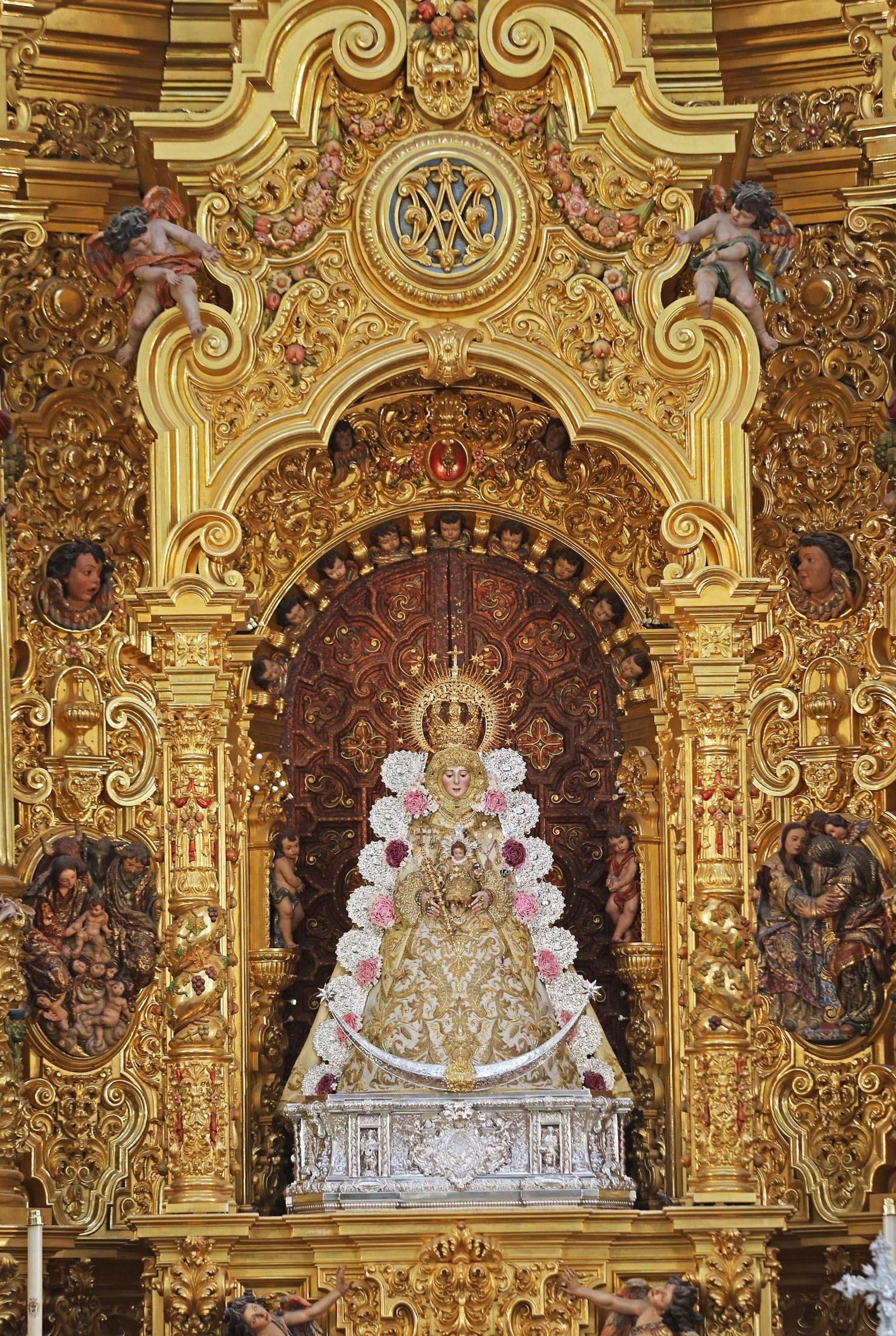 Imágenes del ambiente en la aldea del Rocío en la Candelaria 2024