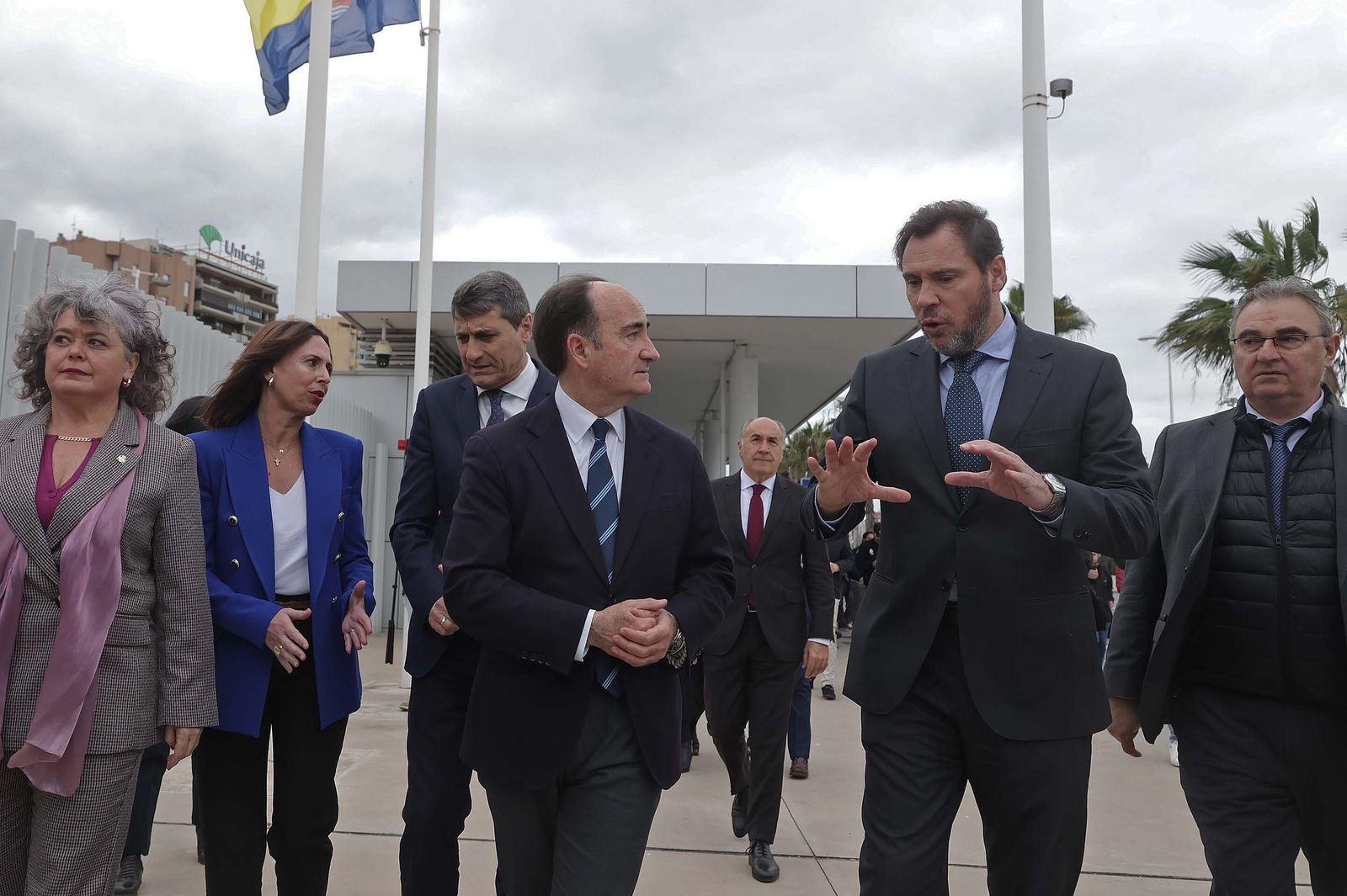 Fotos de la jornada de trabajo del ministro de Transportes en el Puerto de Algeciras