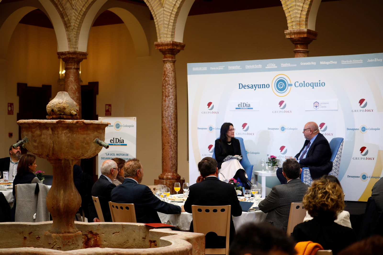 El rector de la Universidad de Córdoba, Manuel Torralbo, habla sobre los centros territoriales