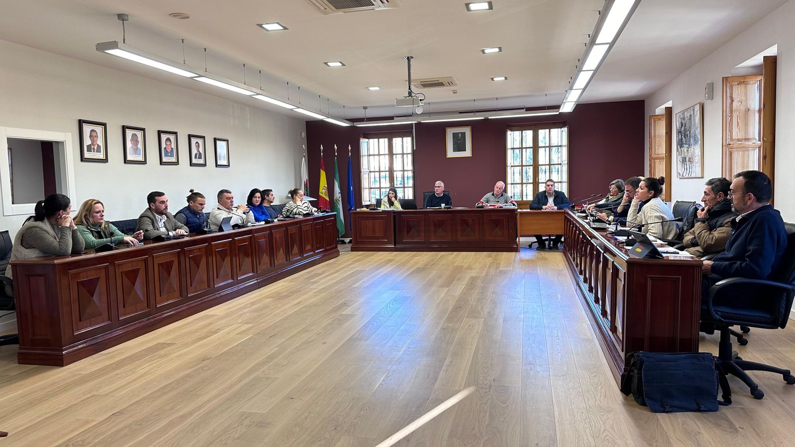 Pleno del Ayuntamiento.