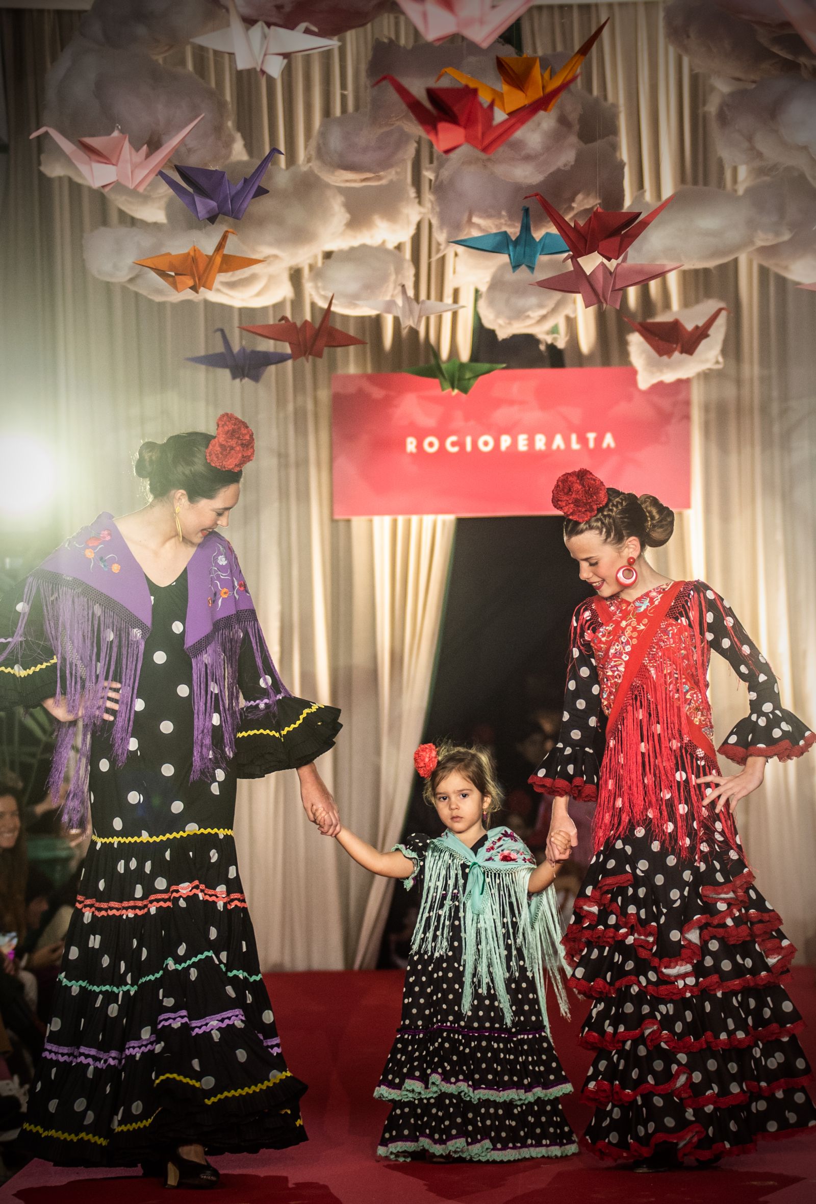 El desfile infantil de moda flamenca de Rocío Peralta, todas las fotos