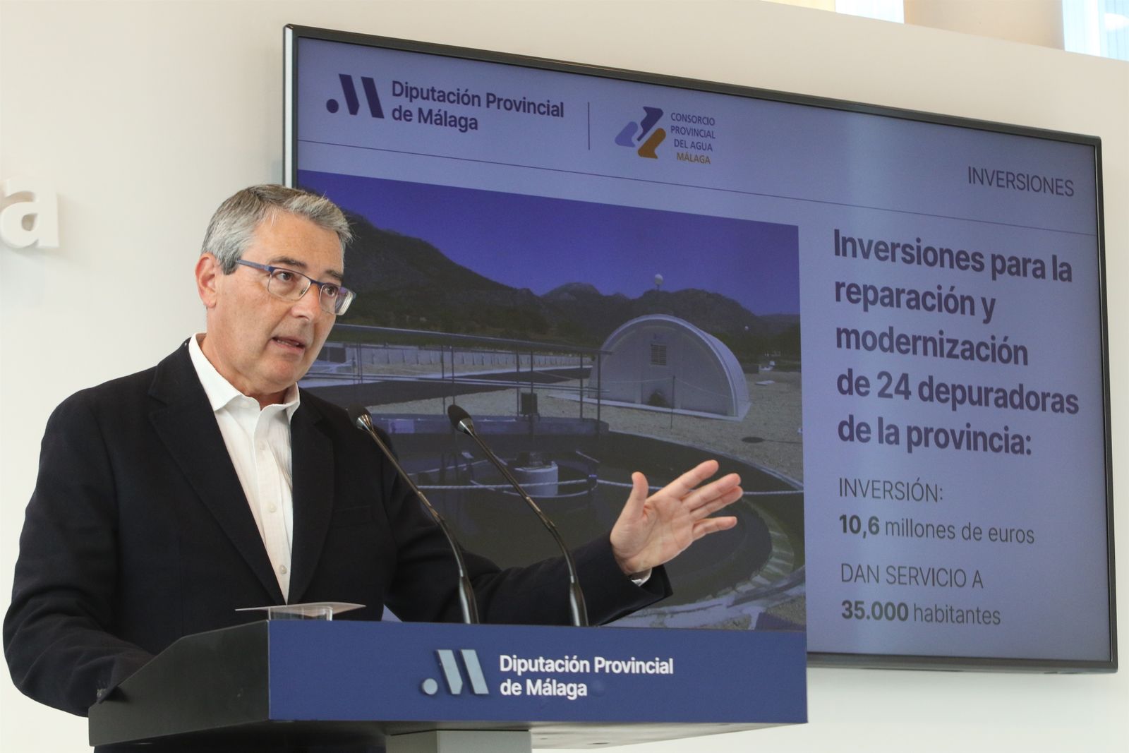 El presidente de la Diputación , Francisco  Salado, en una imagen de archivo