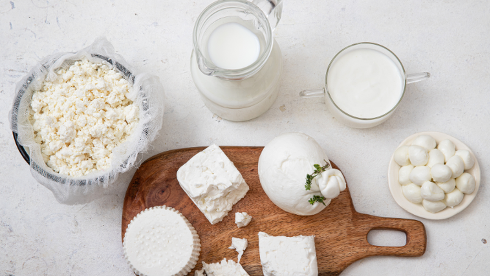 Los lácteos son alimentos que contienen triptófano.