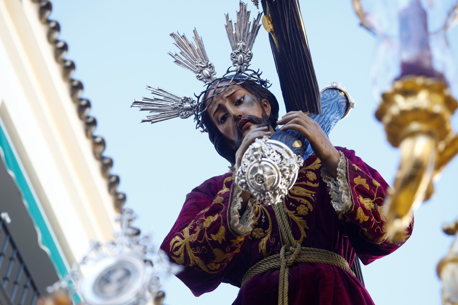 El Señor del Calvario, durante el pasado Miércoles Santo.