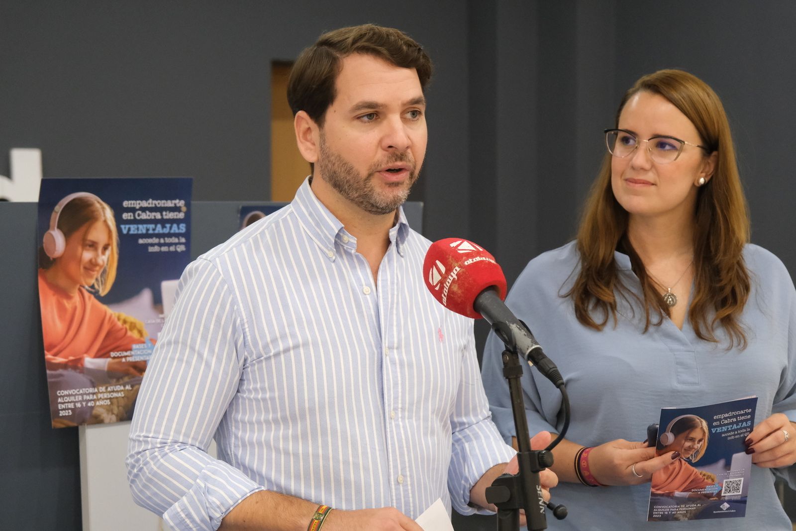 Fernando Priego y Sara Alguacil.