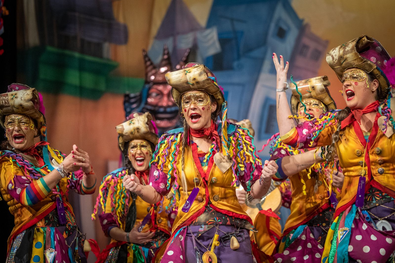 Comparsa 'La chirigotera'