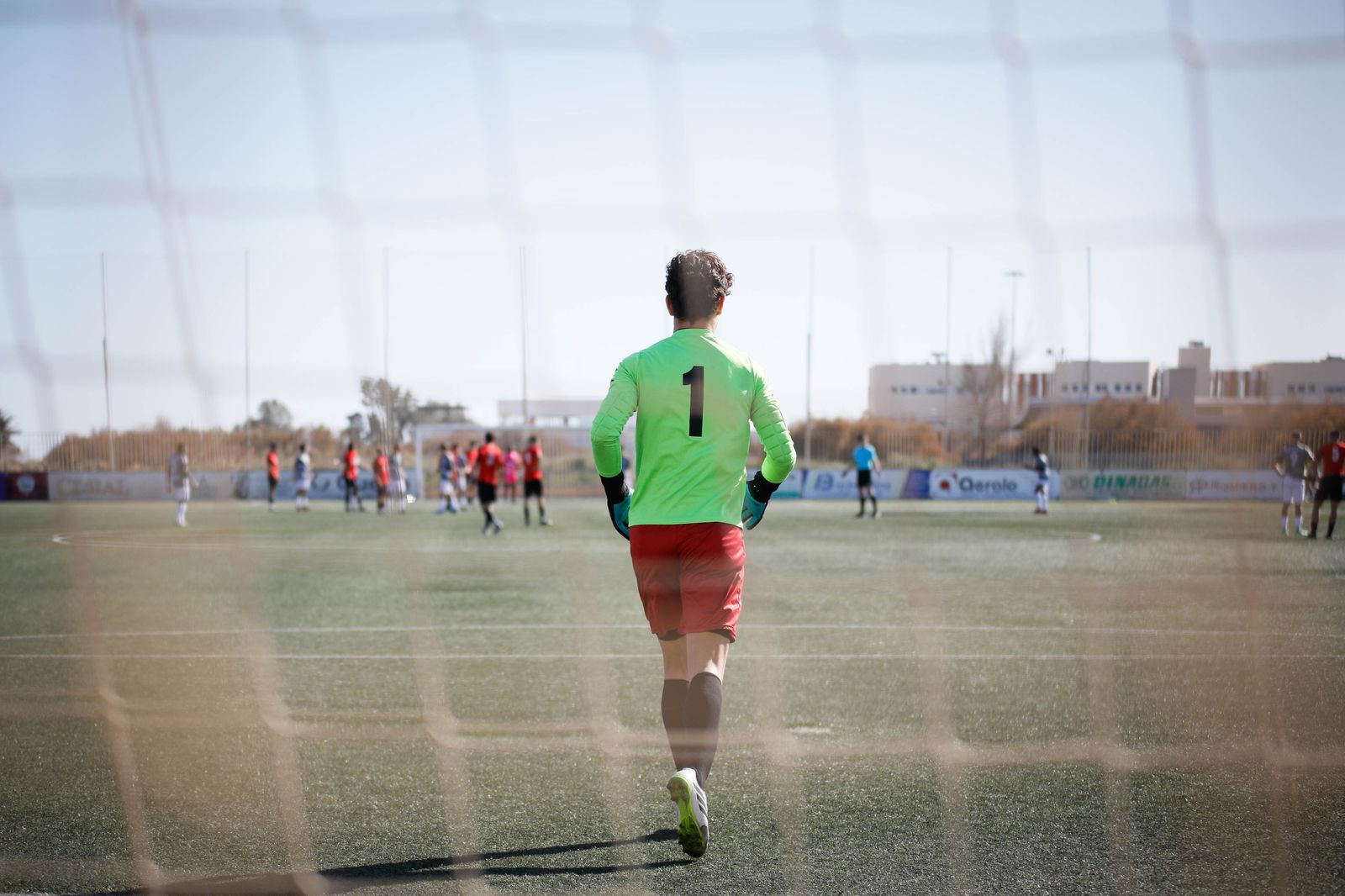 Imágenes del partido entre la Cañada y el Sporting Atlético