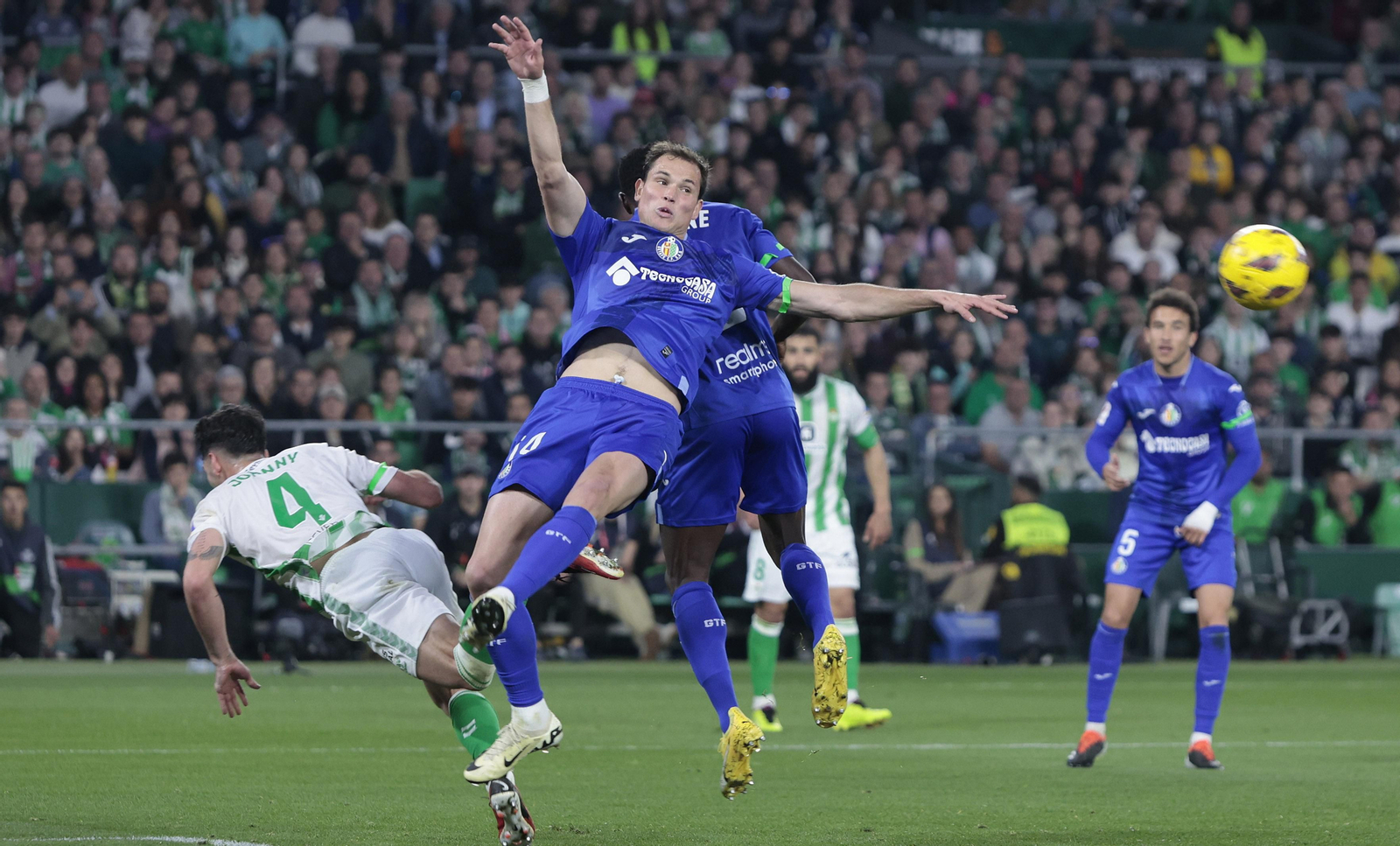 Las imágenes del Betis - Getafe