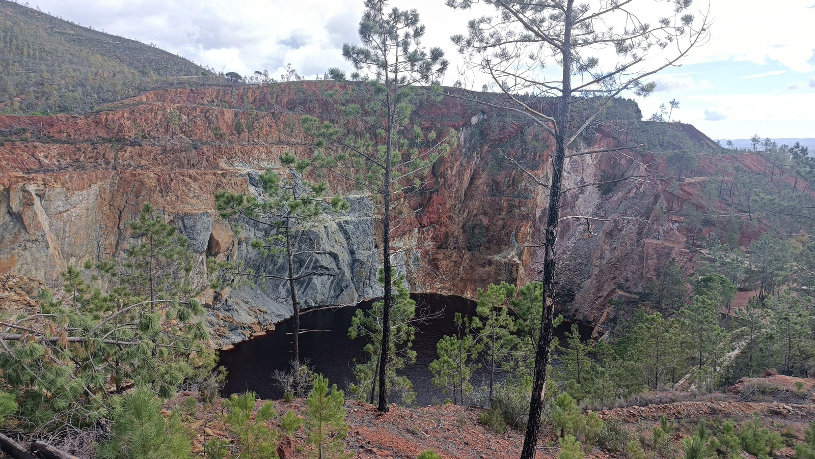 La Corta Atalaya desde otro punto.