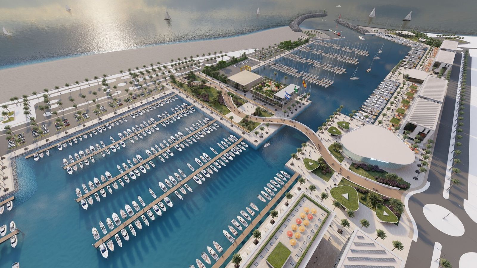 Marina de Playa Granada: el ambicioso proyecto que contará con 2.600 nuevas viviendas, campo de golf y nuevos amarres