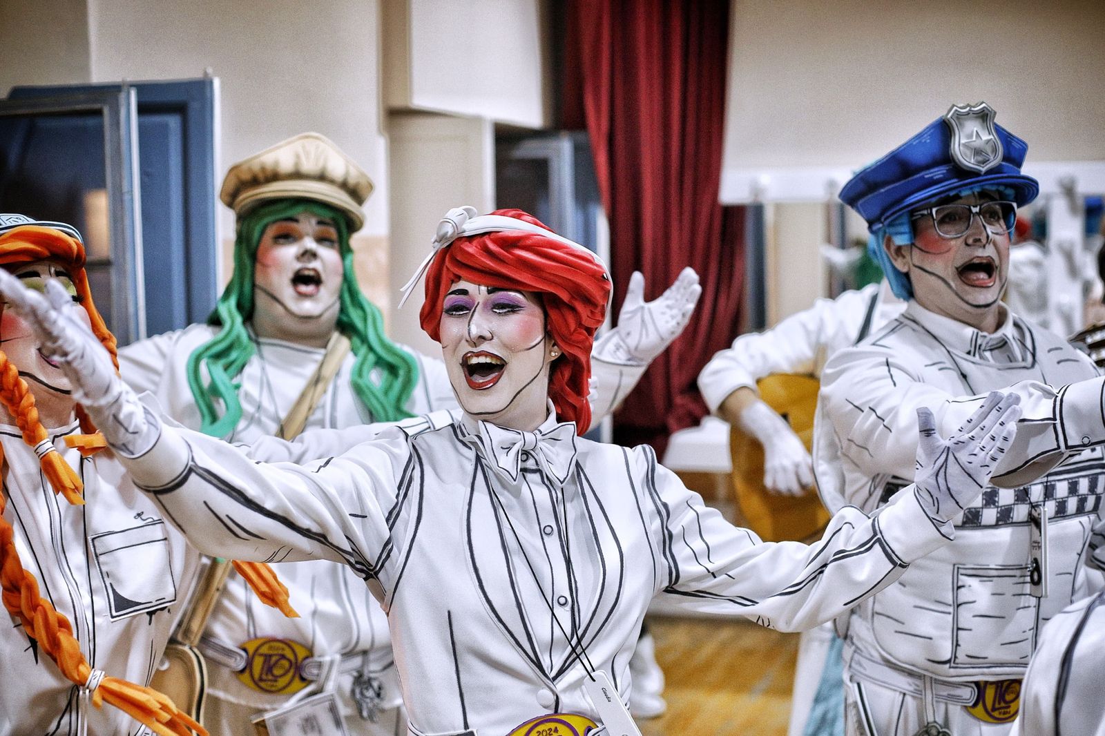 Comparsa 'La tinta obrera'