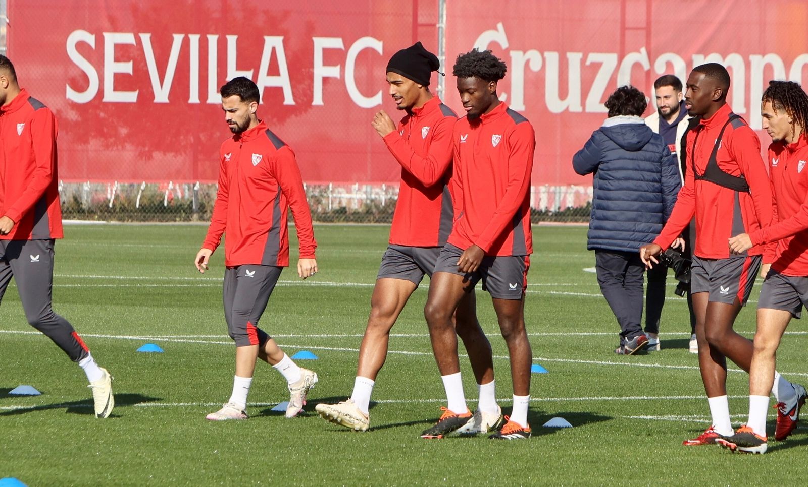 Suso y Badé anteceden a Agoumé, Soumaré y Hannibal.