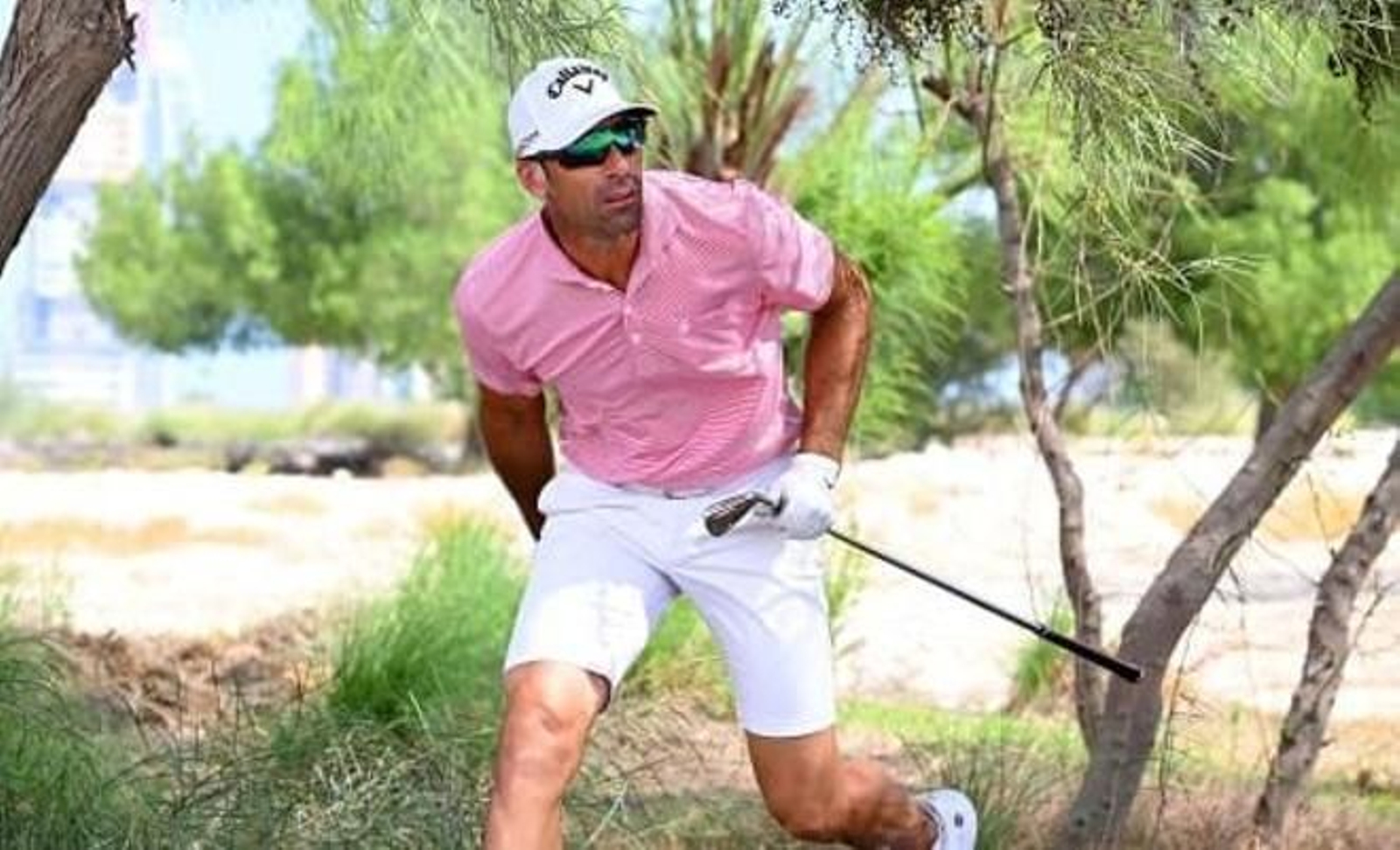 El golfista guadiareño Alvaro Quirós