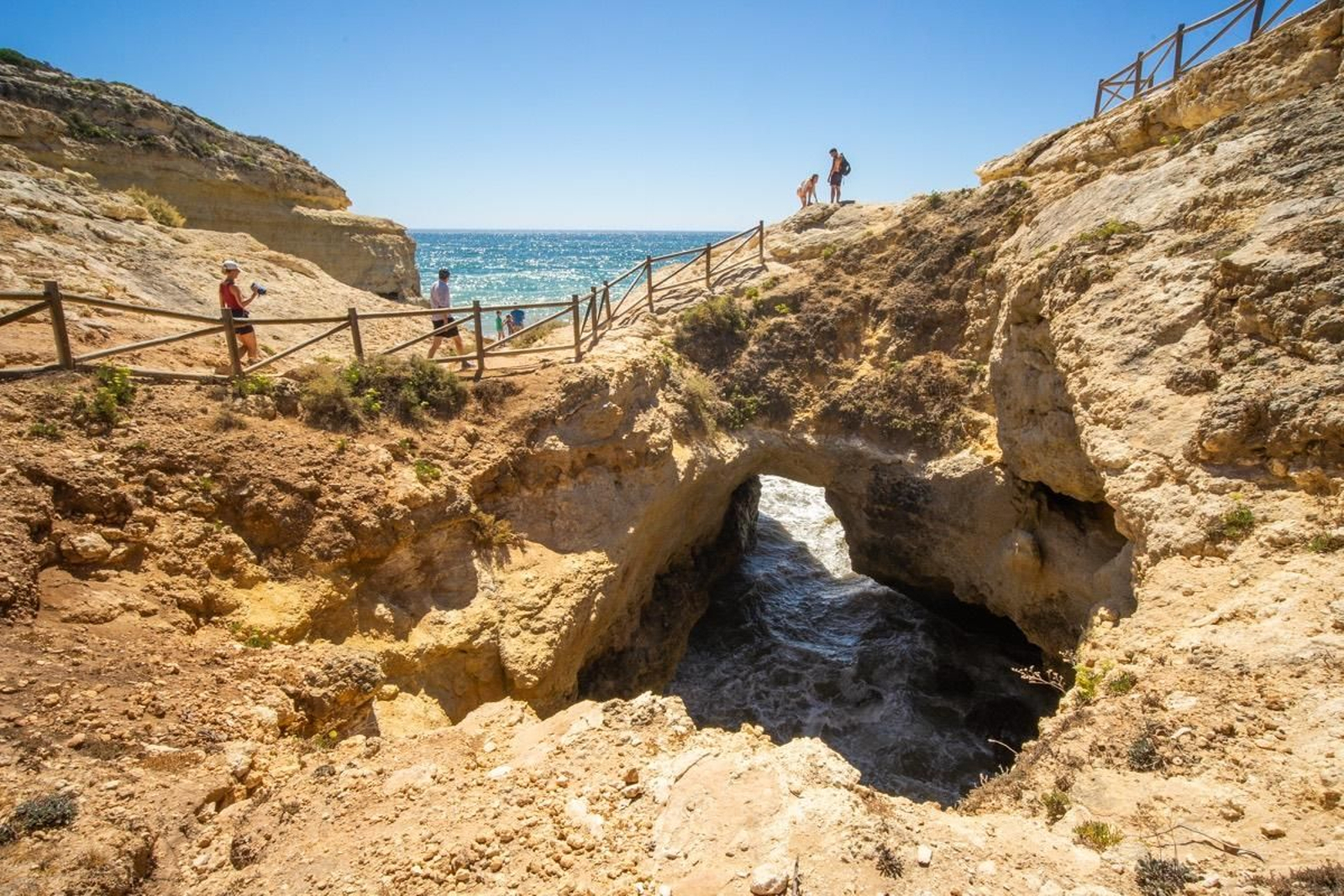 portugal algarve percurso sete vales suspensos algares