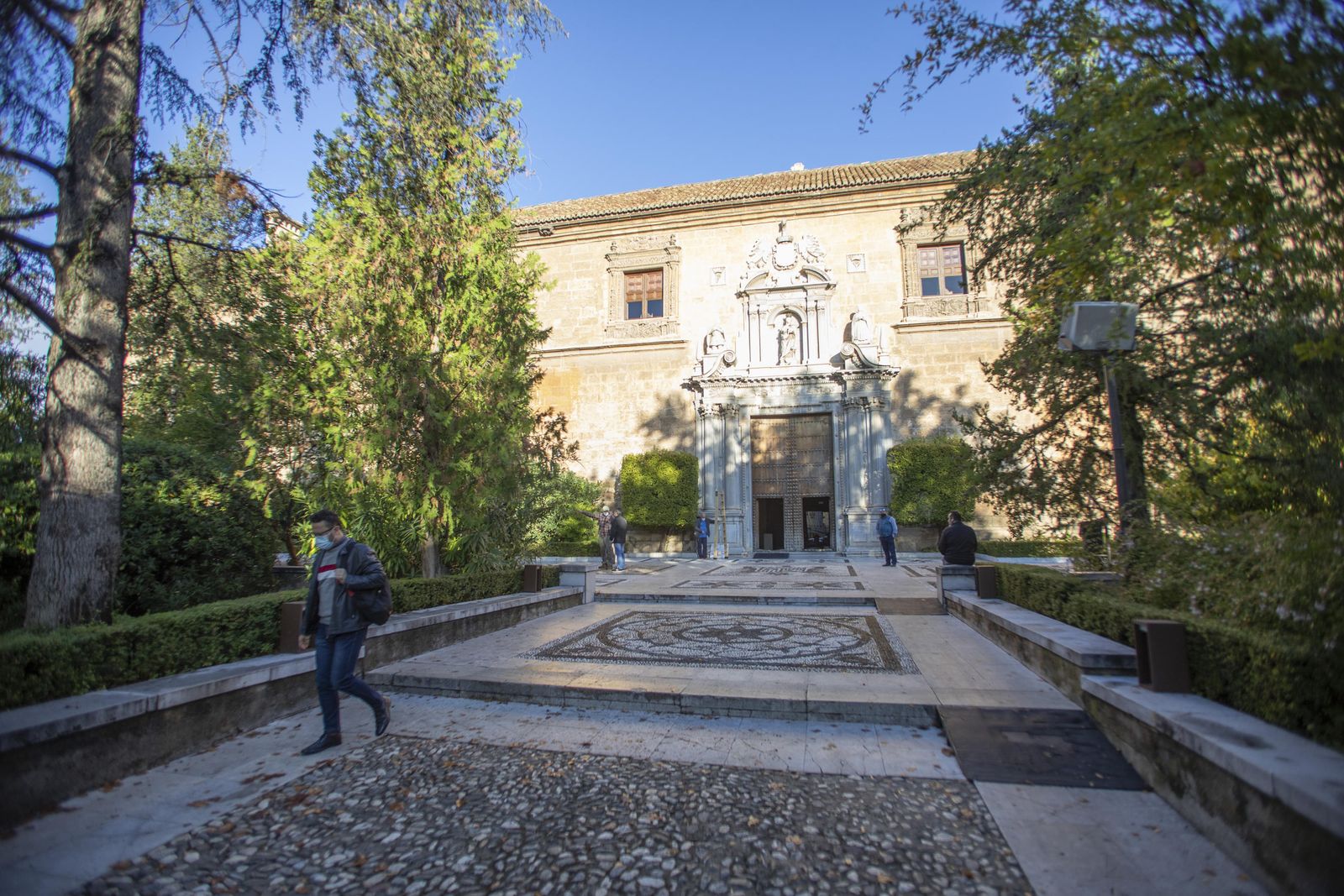 Imagen de archivo del Hospital Real de Granada, sede de la UGR