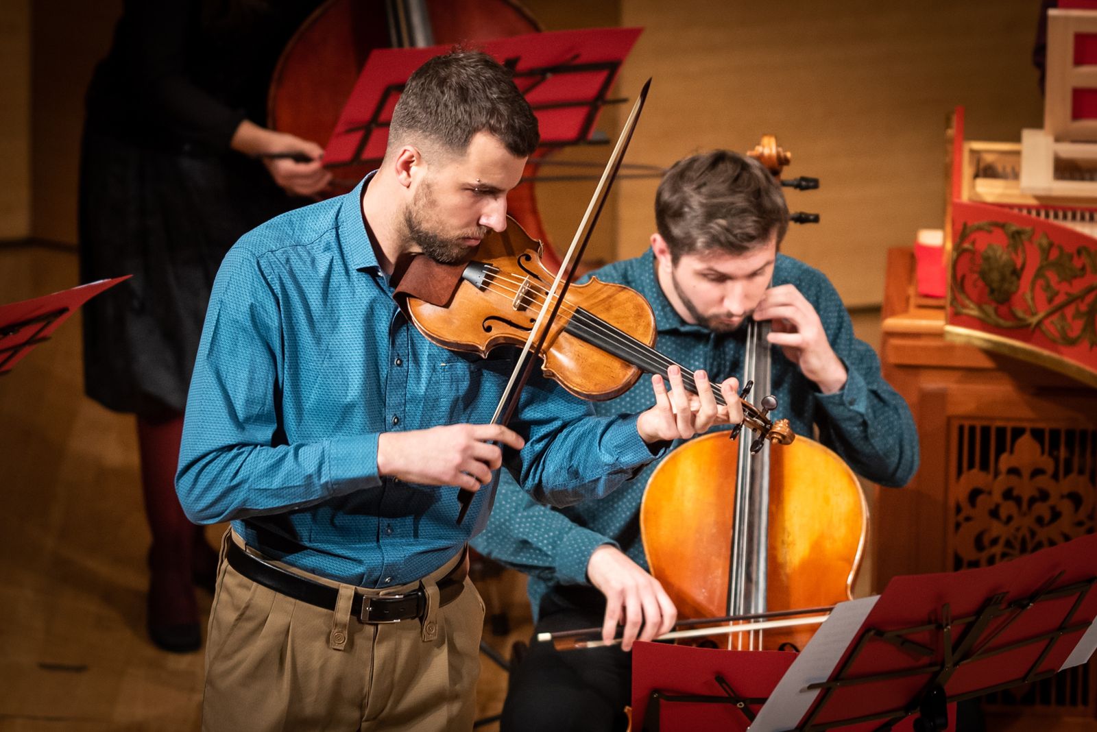 Vadym Makarenko, junto a Blai Bosser