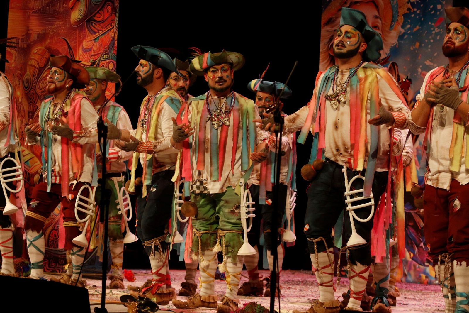 Las imágenes de la primera semifinal del Concurso de Agrupaciones del Carnaval de Córdoba