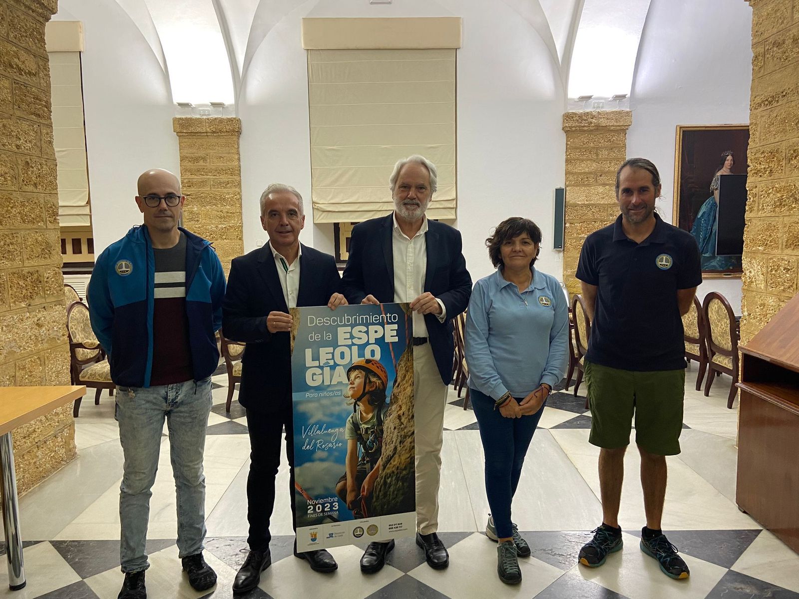 Presentación en la Diputación de esta actividad.