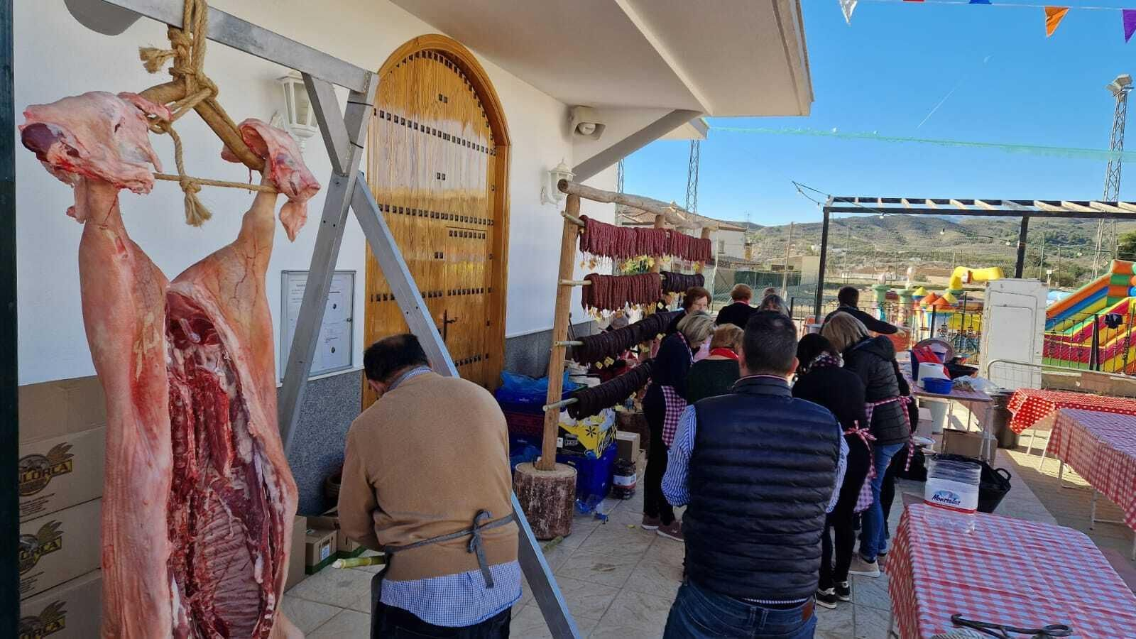 Imágenes de la tercera edición de la Fiesta de la Matanza en Antas