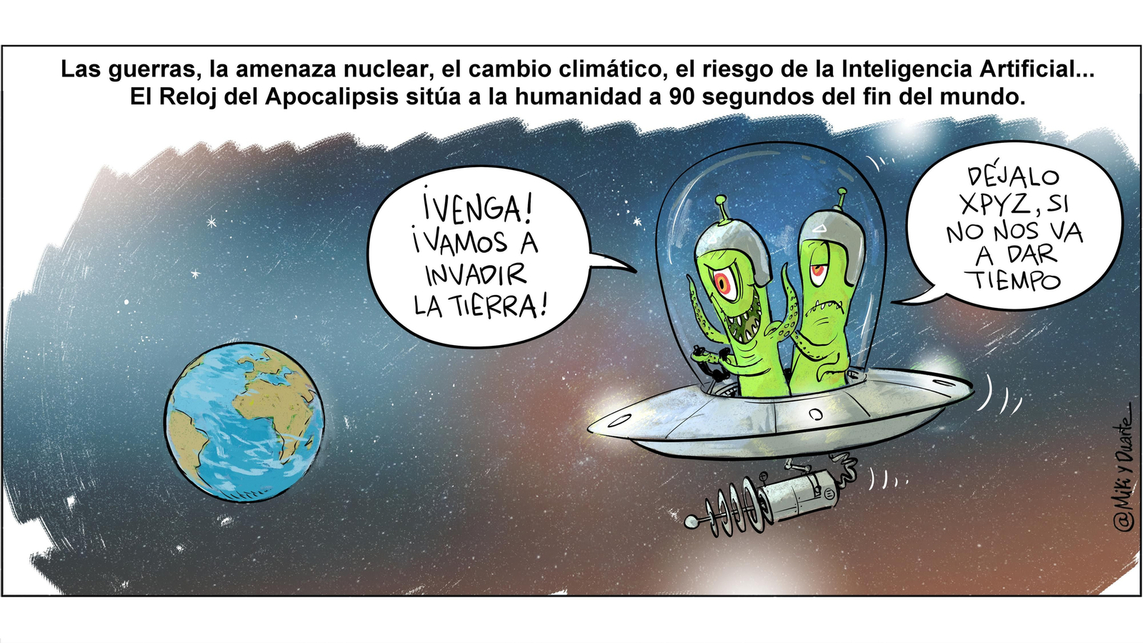 El reloj del Apocalipsis