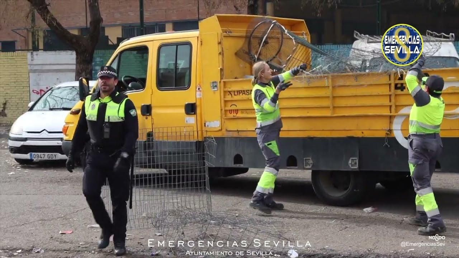 Operativo policial en Polígono Sur (Sevilla)