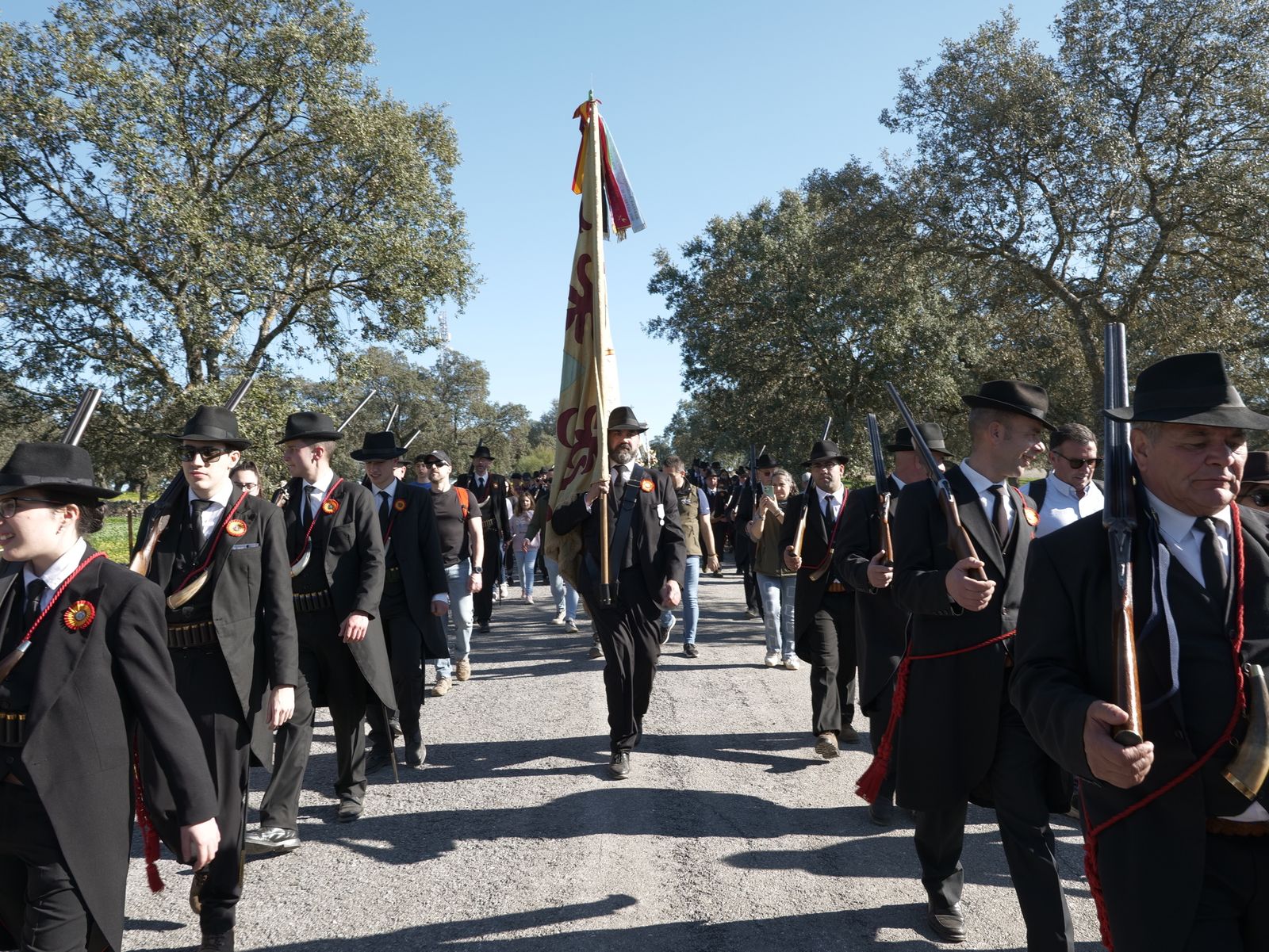 La romería de traída de la Virgen de Luna de Pozoblanco, en imágenes
