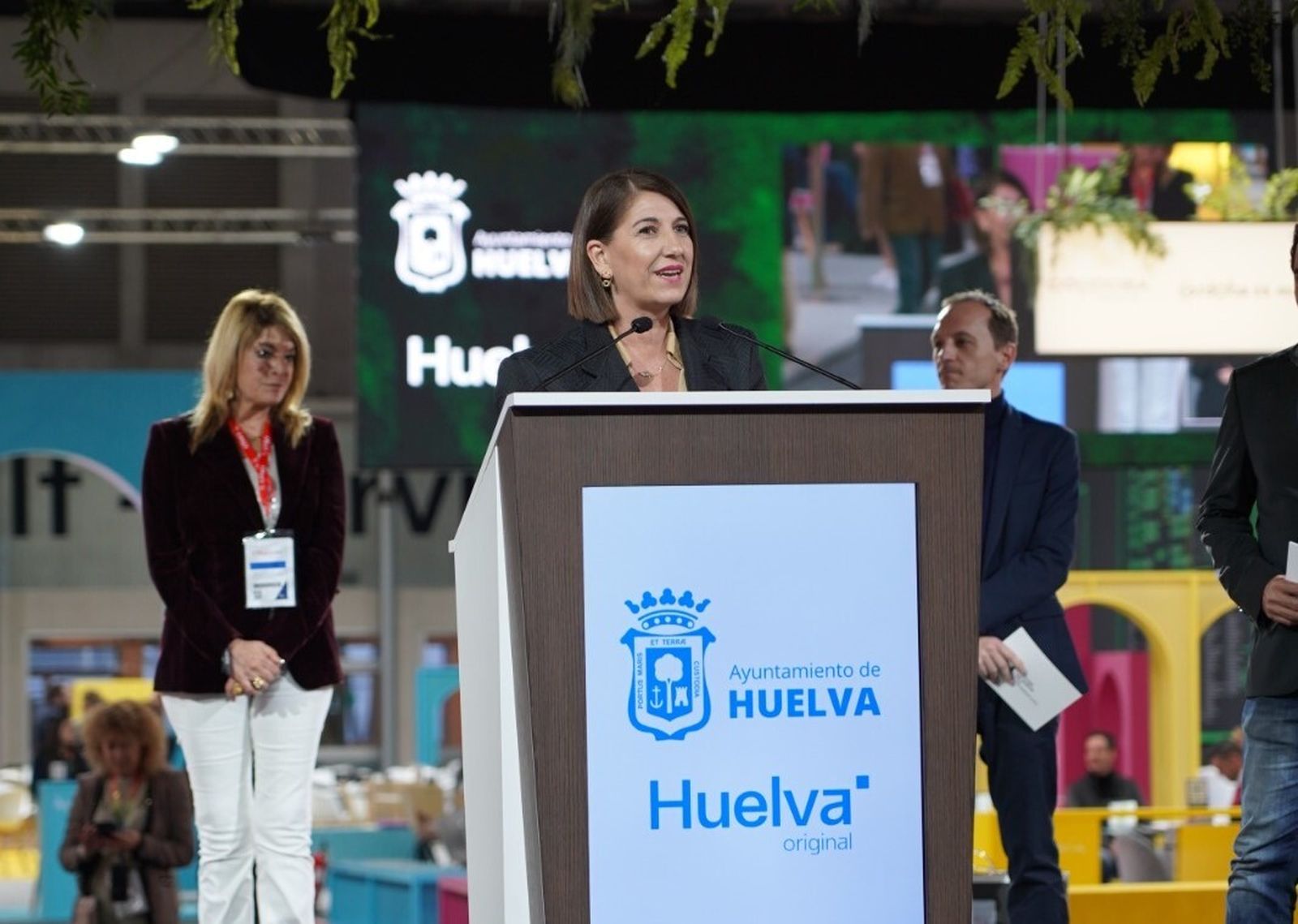 La delegada de Turismo en Huelva, Teresa Herrera