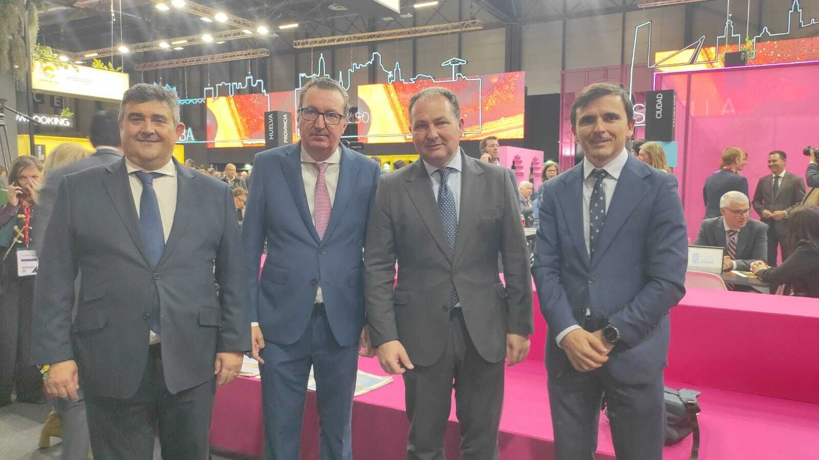 Luis Arroyo, David Toscano, Manuel Andrés González y José Correa