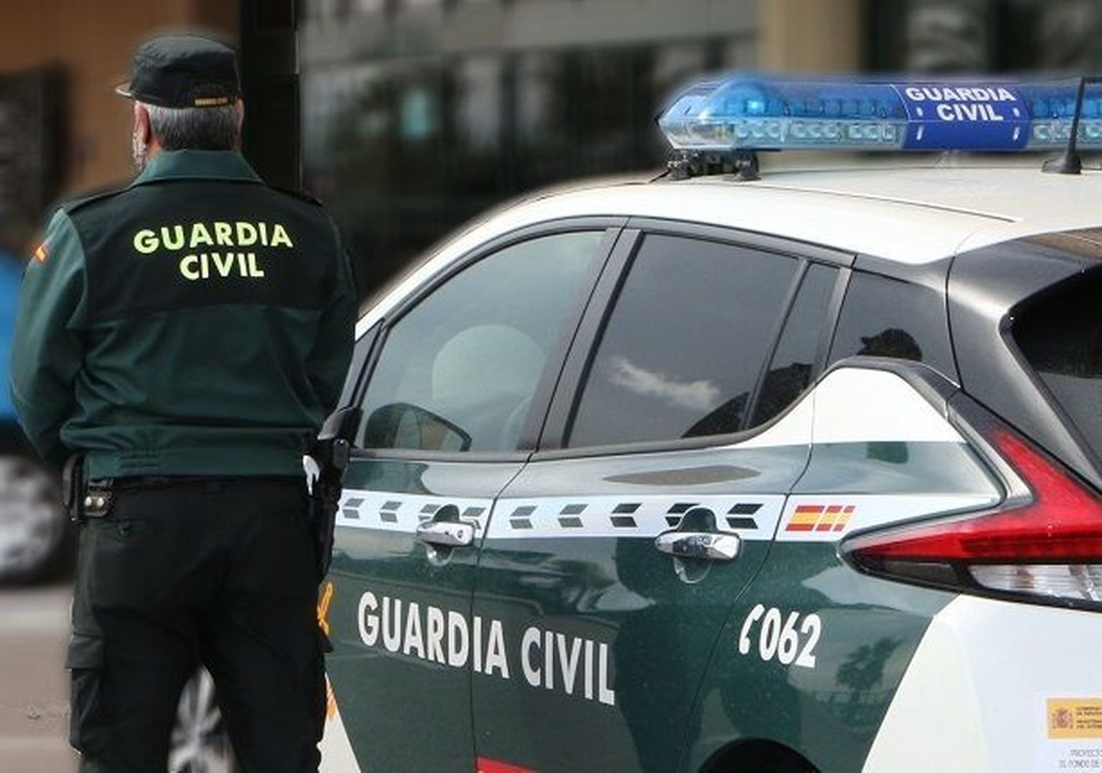 Un agente de la Guardia Civil.