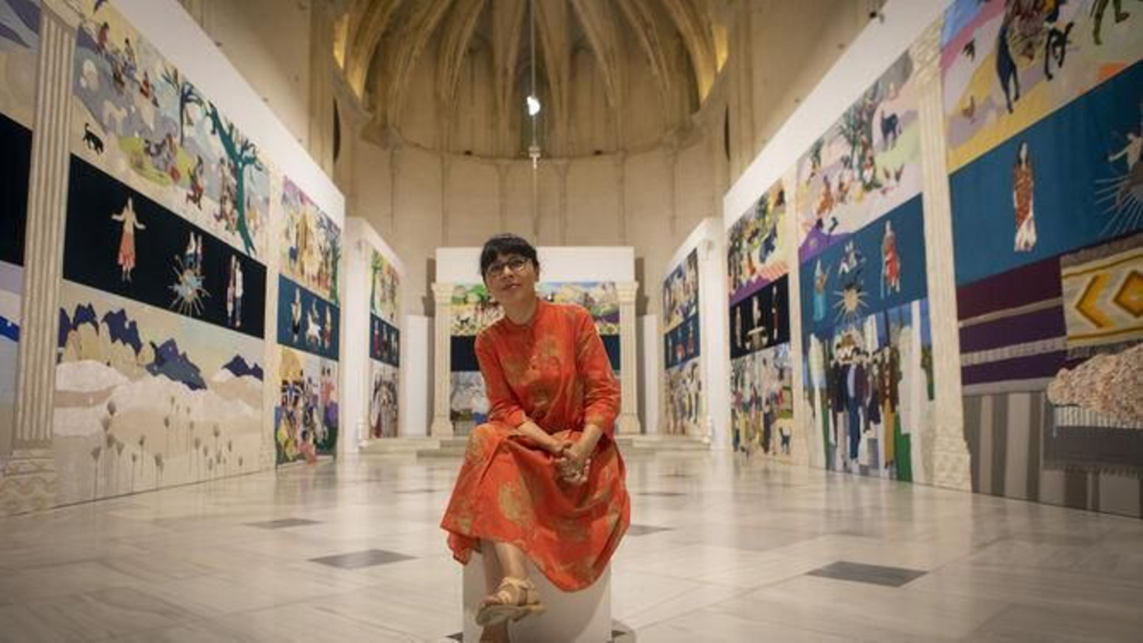 Retrato de la artista Malgorzata Mirga-Tas