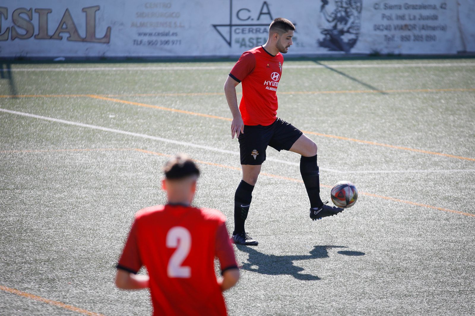 Imágenes del partido entre la Cañada y el Sporting Atlético