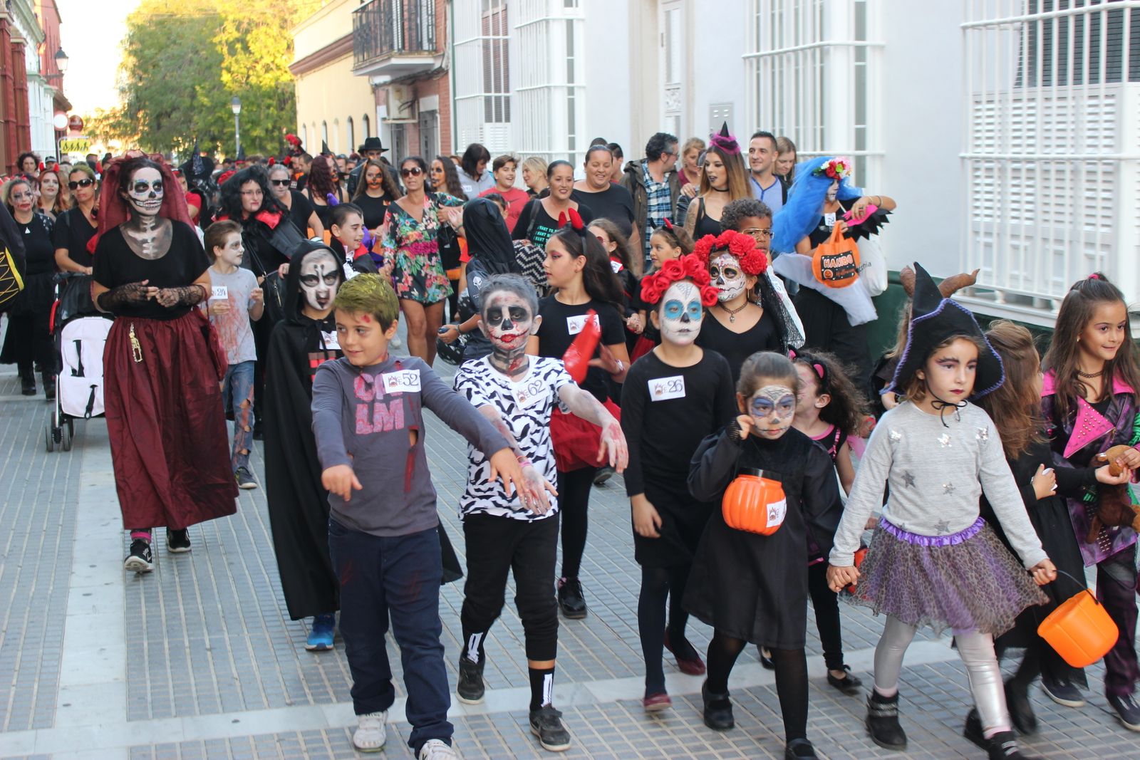 FIesta de Halloween en Puerto Real, en una imagen de archivo