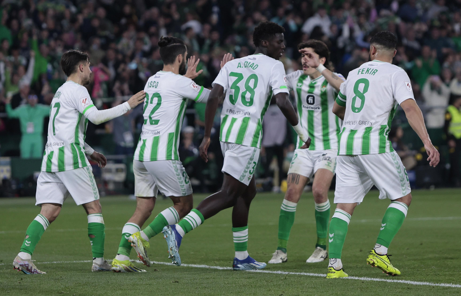 Las imágenes del Betis - Getafe