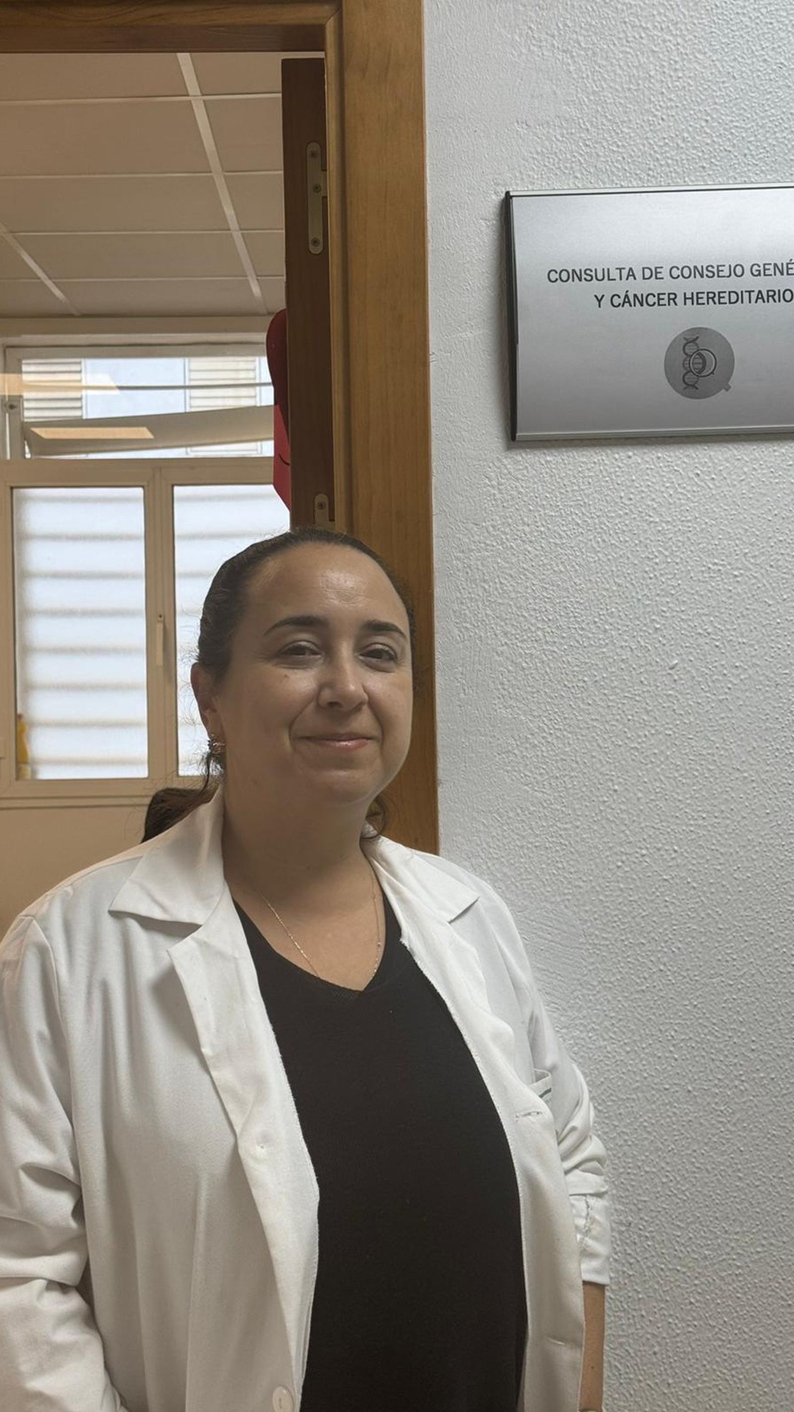 Sonia García, responsable de la Consulta de Consejo Genético y Cáncer Hereditario