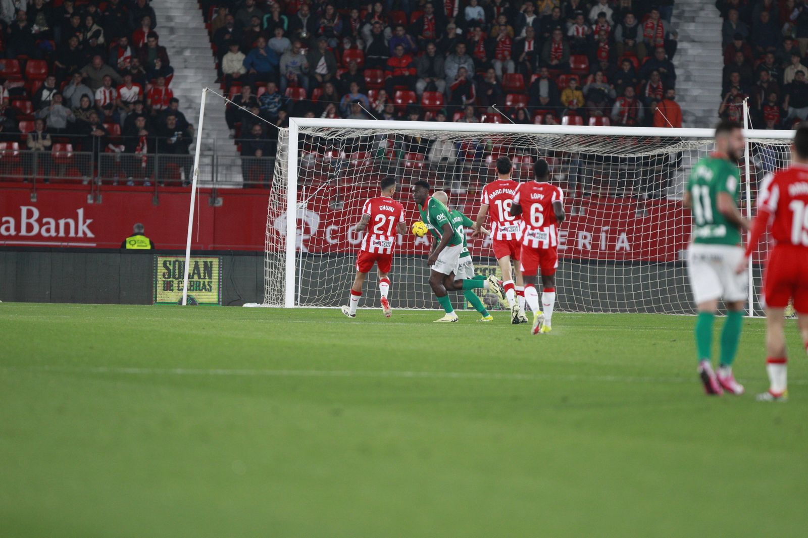 Imágenes del partido U.D. Almería-Deportivo Alavés