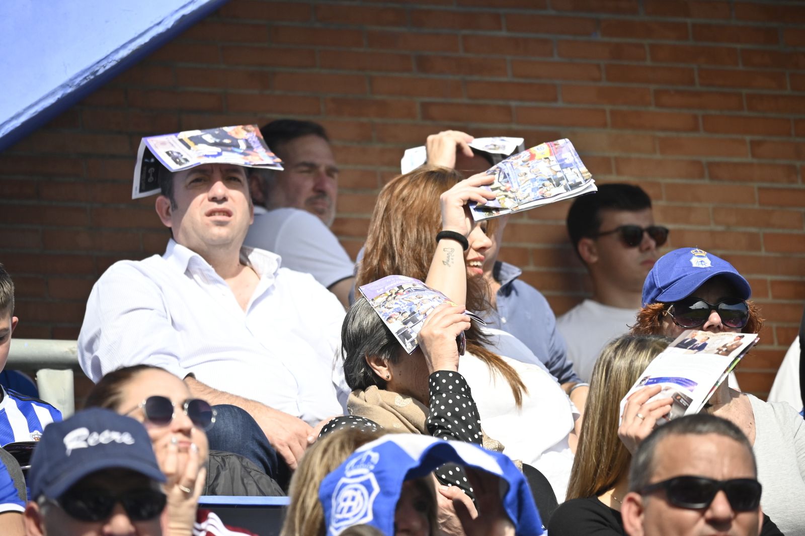 Imágenes de ambiente del partido Recre - Melilla