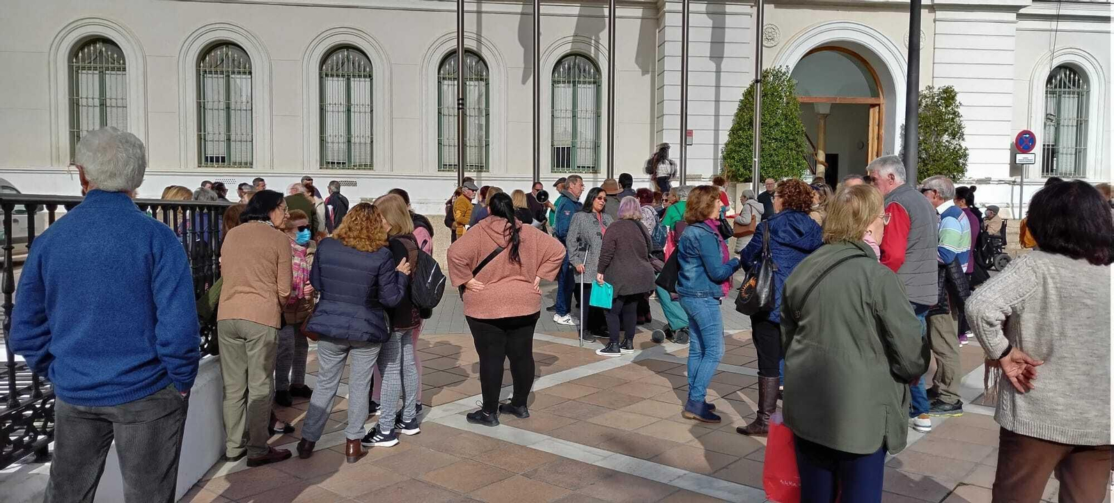 La protesta del CEPER La Arboleda Perdida, el pasado curso en la Plaza Isaac Peral.