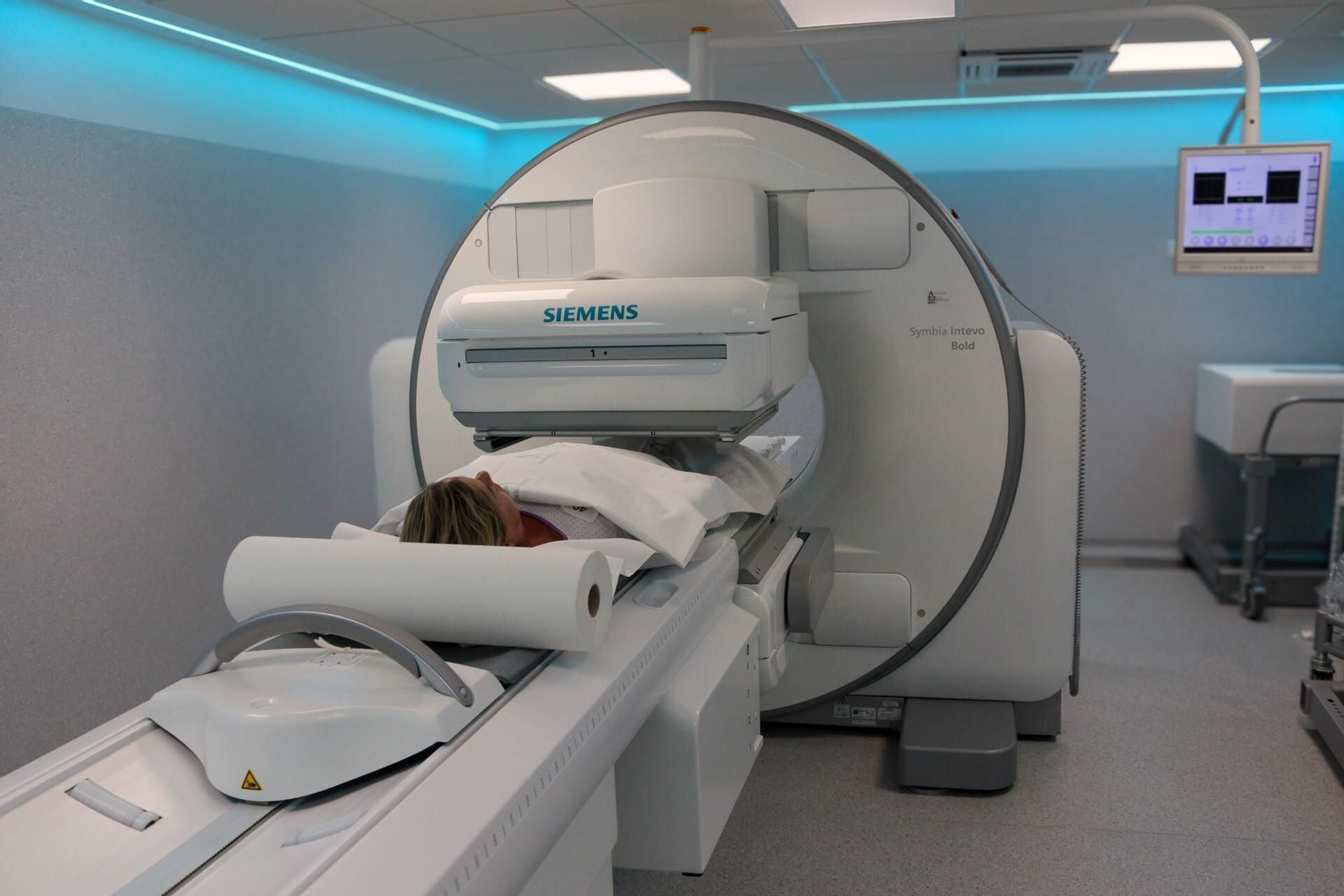 Preparación de una paciente.