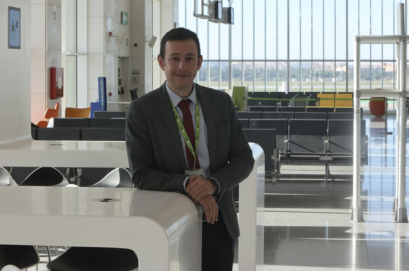 Sergio Millanes, director del Aeropuerto de Sevilla