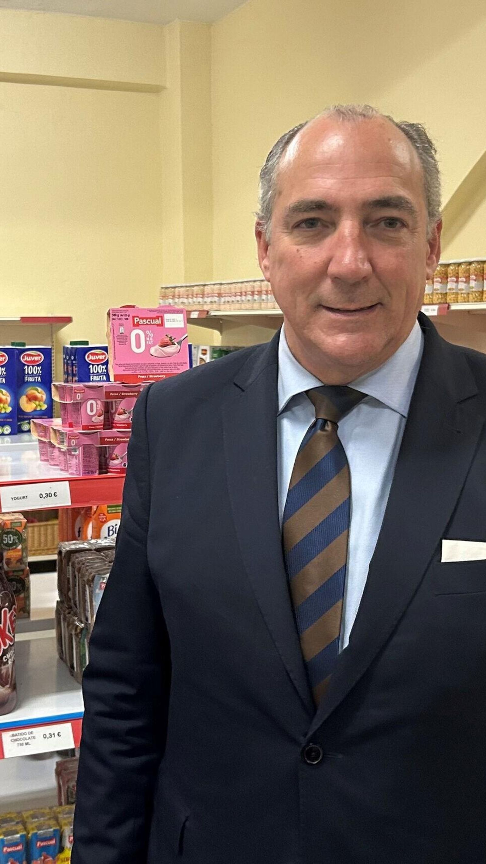 E- presidente dela Fundación Benéfico-Asistencial, José Luis Caballero.