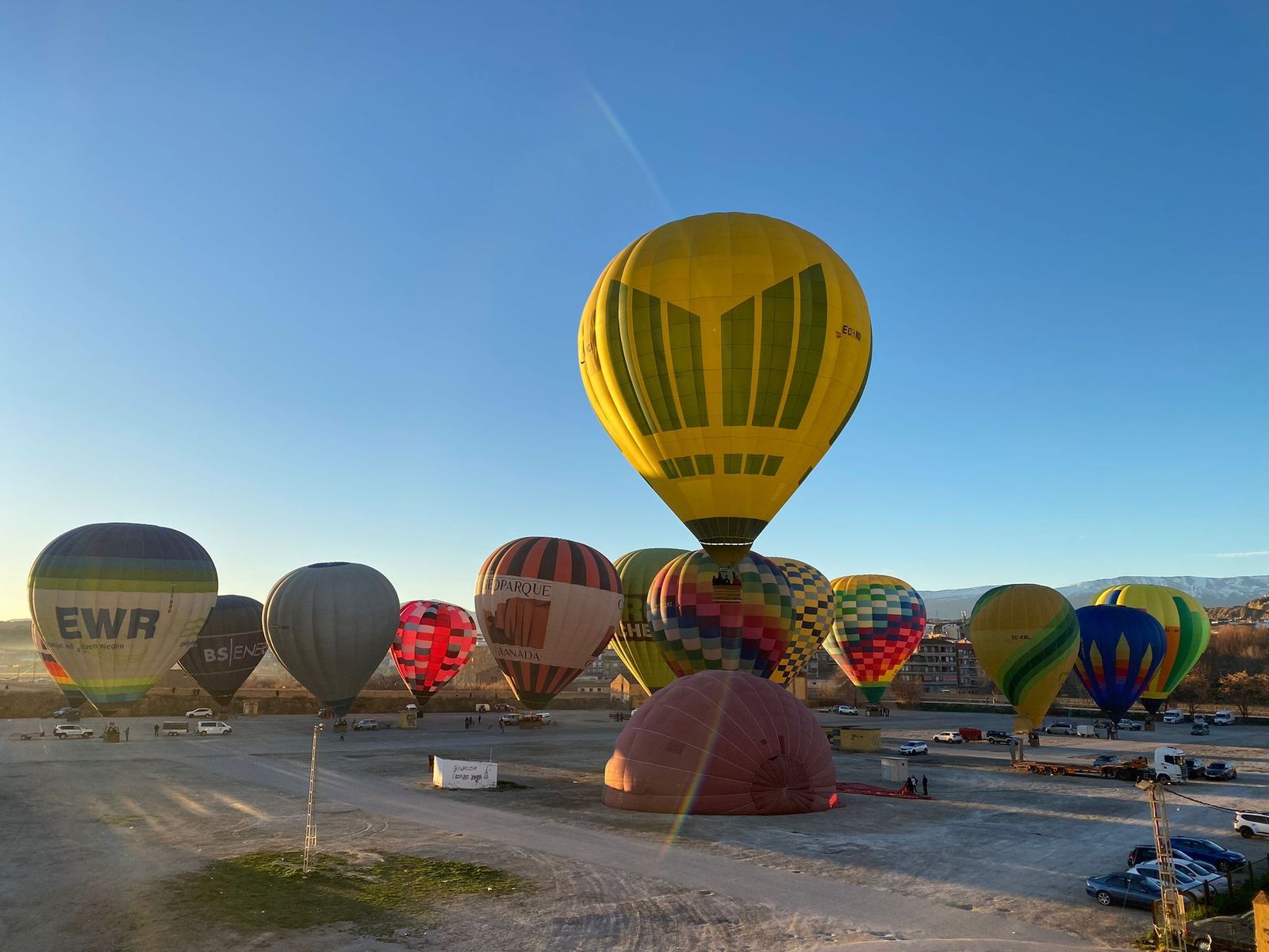 FOTOGALERÍA: El Geoparque a vista de globo aerostático