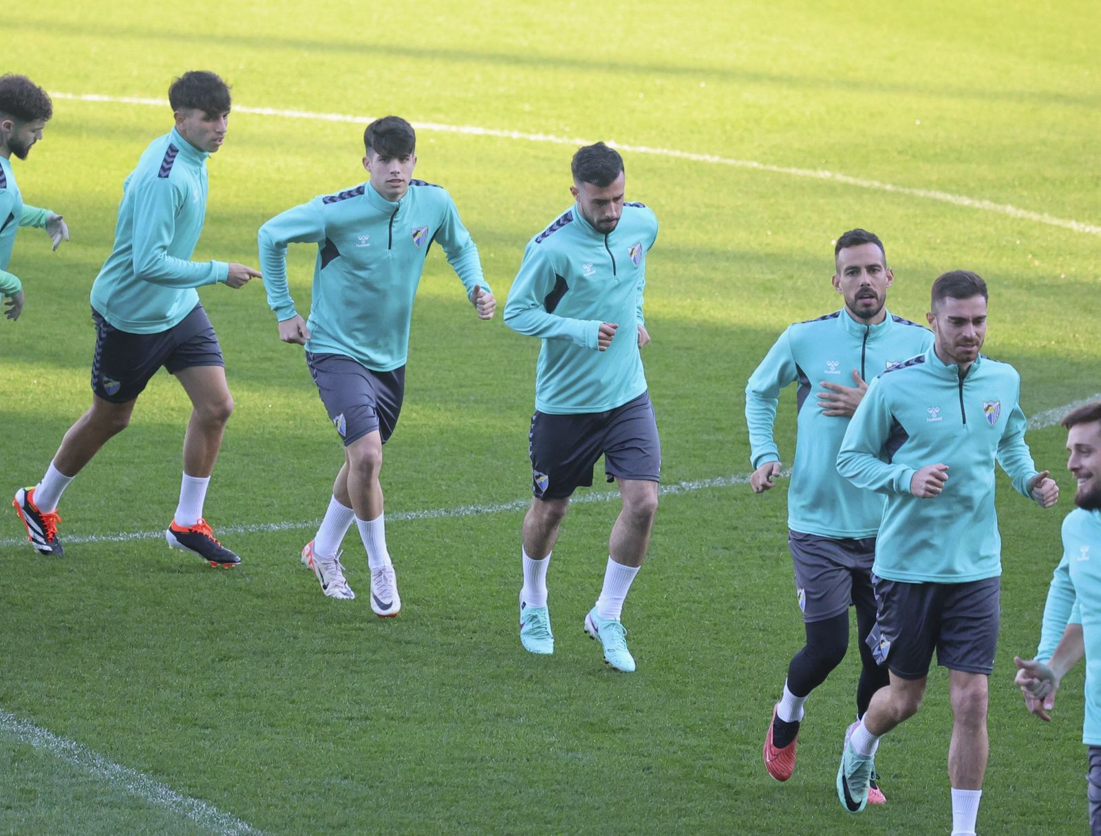 Primer entrenamiento de Carlos Puga en fotos y sin Dani Lorenzo