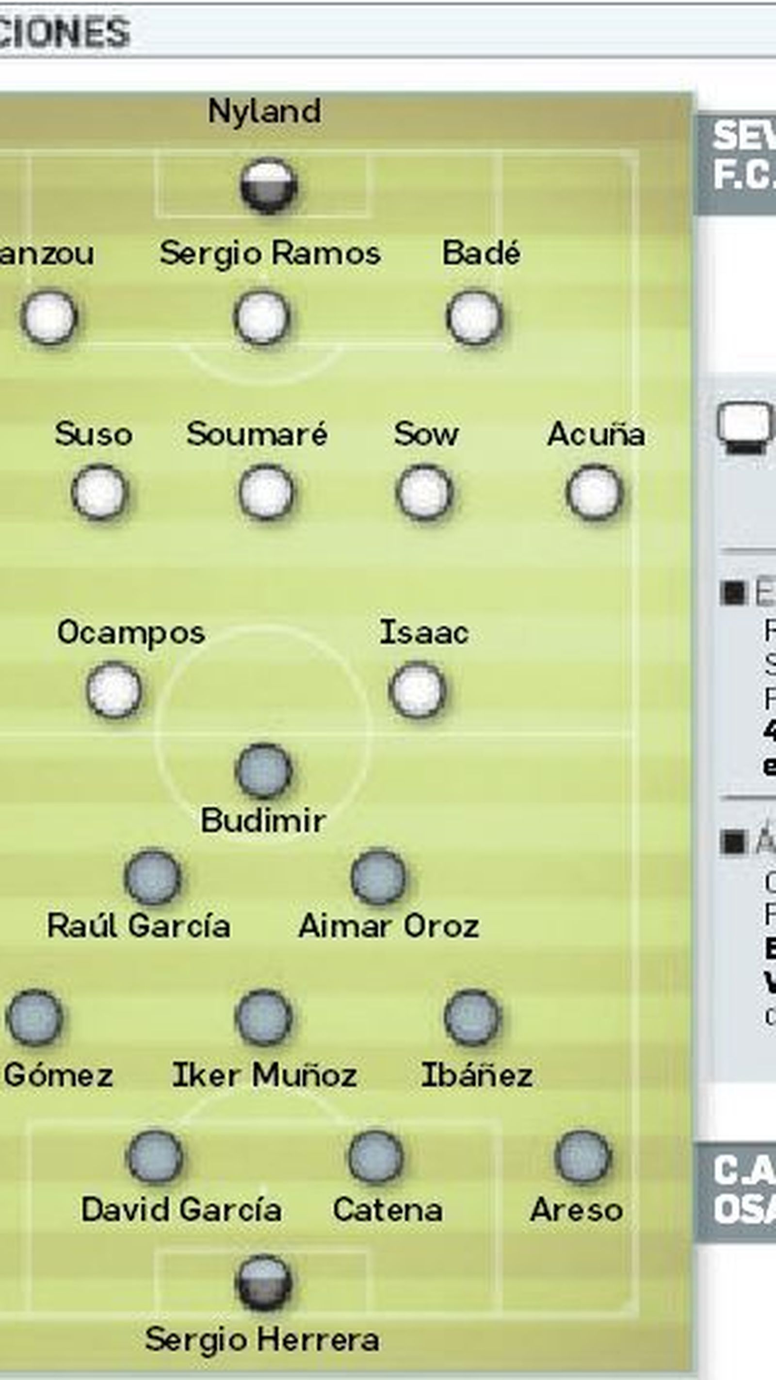 La previa