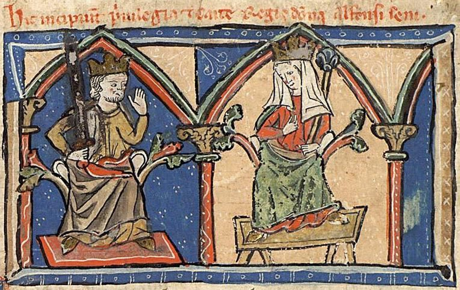 Alfonso IX y Berenguela de Castilla